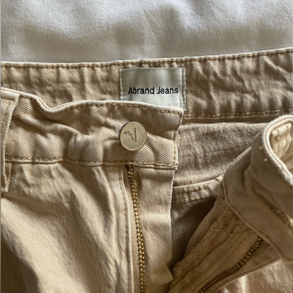 Abrand A ‘94 High & Wide Jeans Tan Size 27
